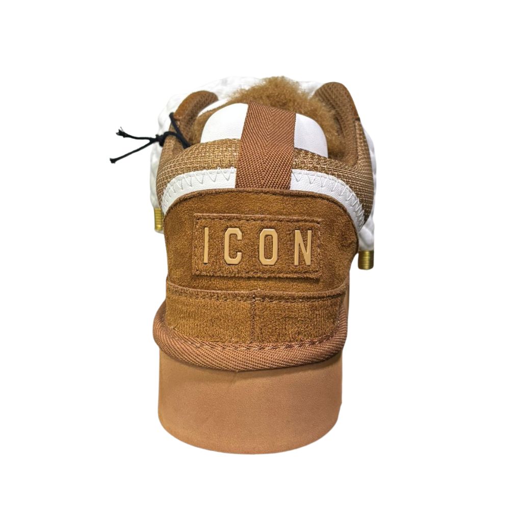 ICON Sneakers Pelliccia Biscotto Corda Bianco IC05330SD