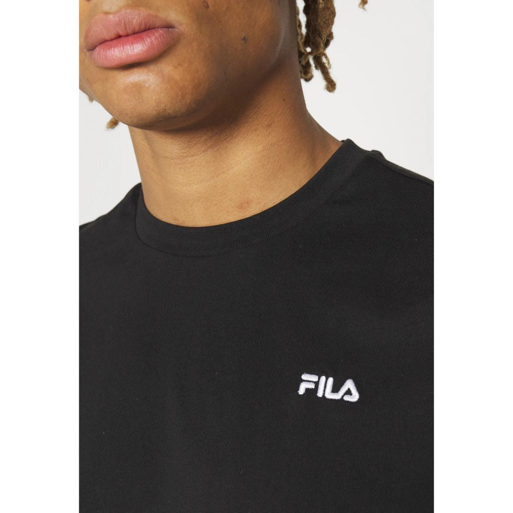 Fila T-shirt Berloz Basic Nero Fam0340 - 80010