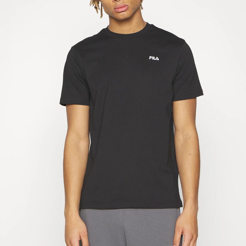 Fila T-shirt Berloz Basic Nero Fam0340 - 80010
