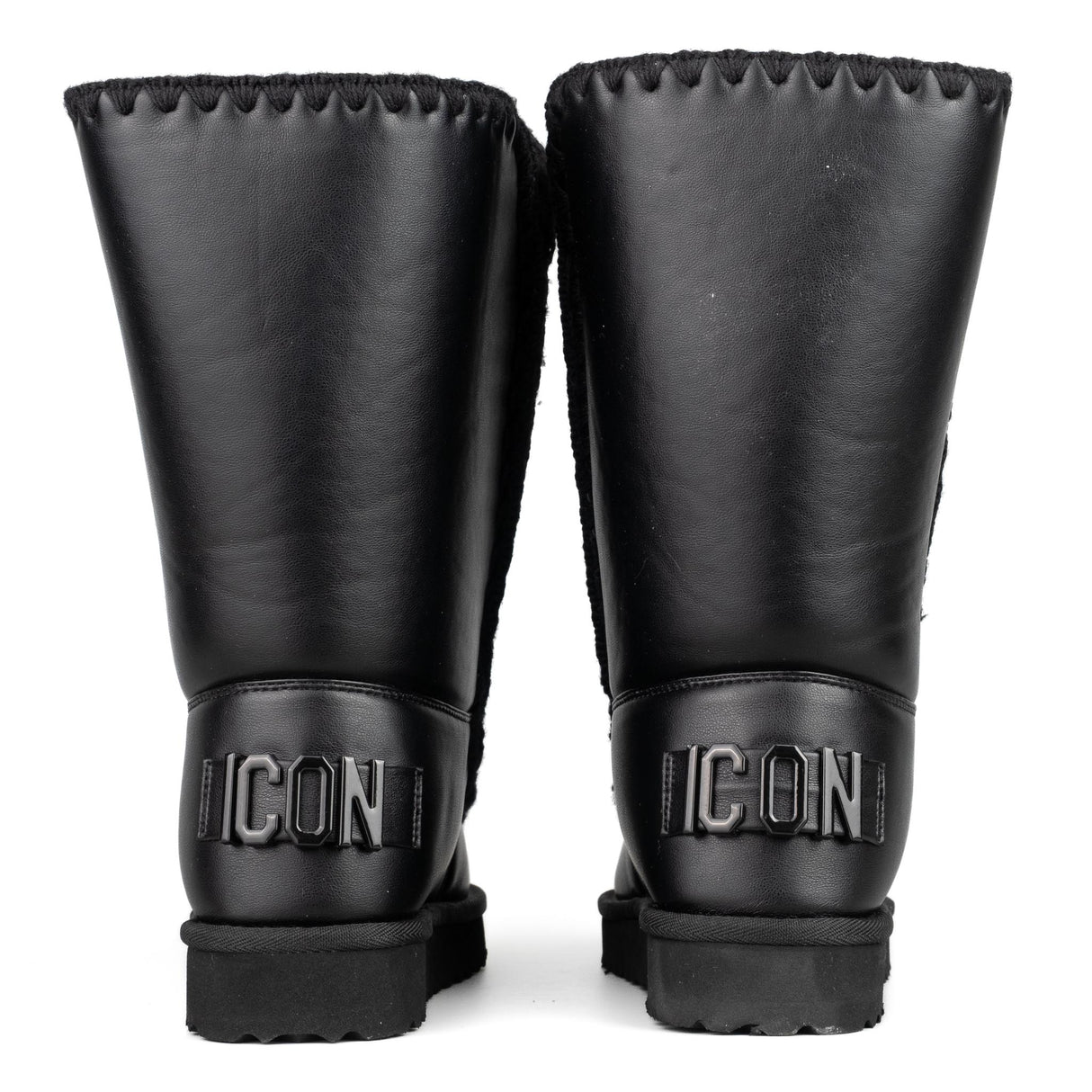 ICON Stivale Pelliccia Eco-pelle Nero IC7104SD