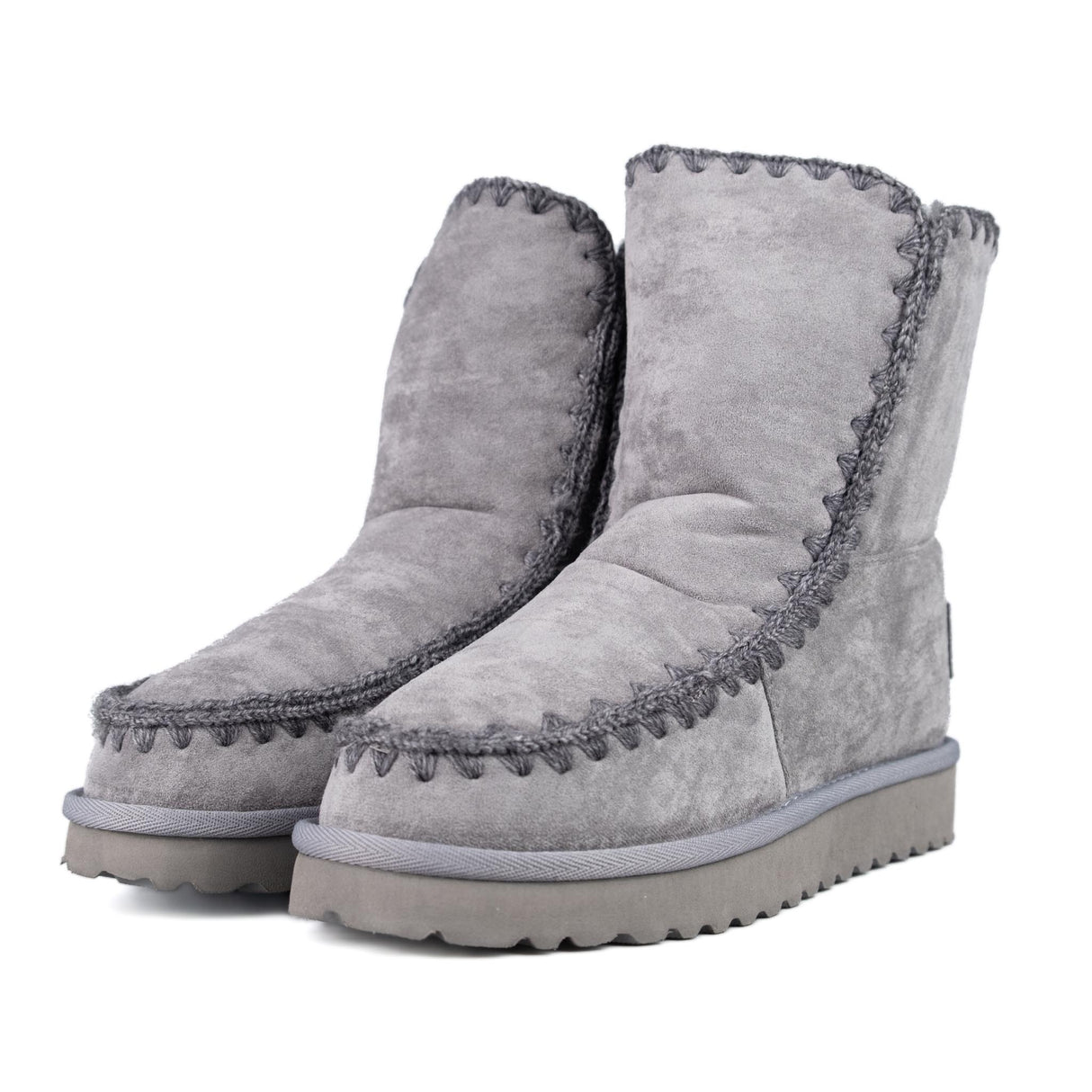 ICON Stivaletto Pelliccia Grigio IC04412SD