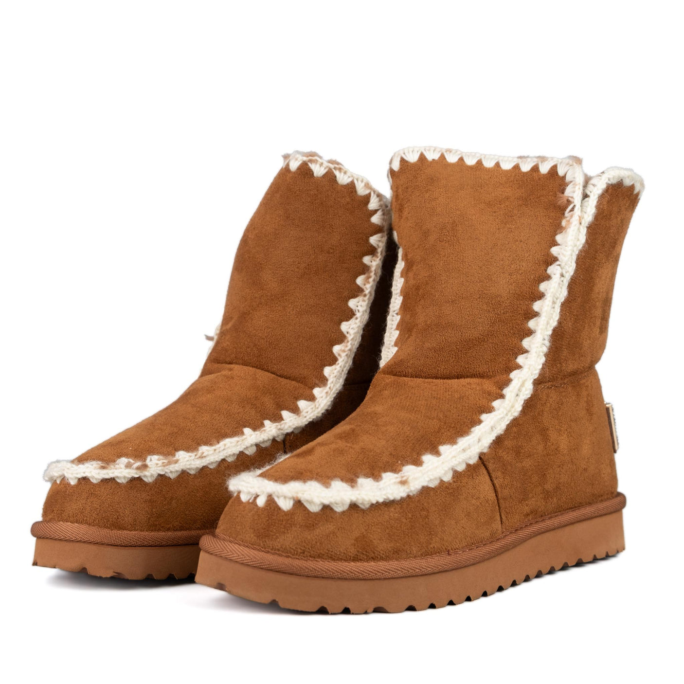 ICON Stivaletto Pelliccia Biscotto IC04412SD