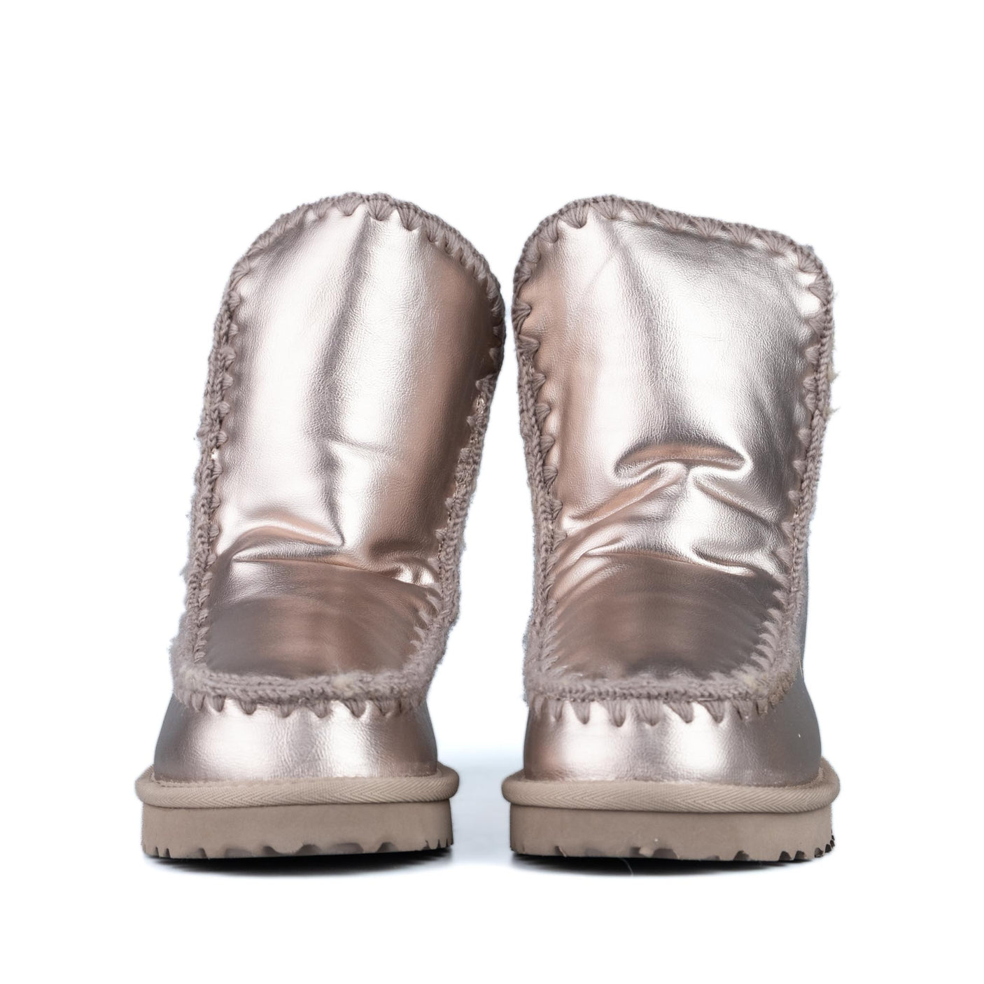 ICON Stivaletto Pelliccia Satinato Oro Rosa IC05263SD