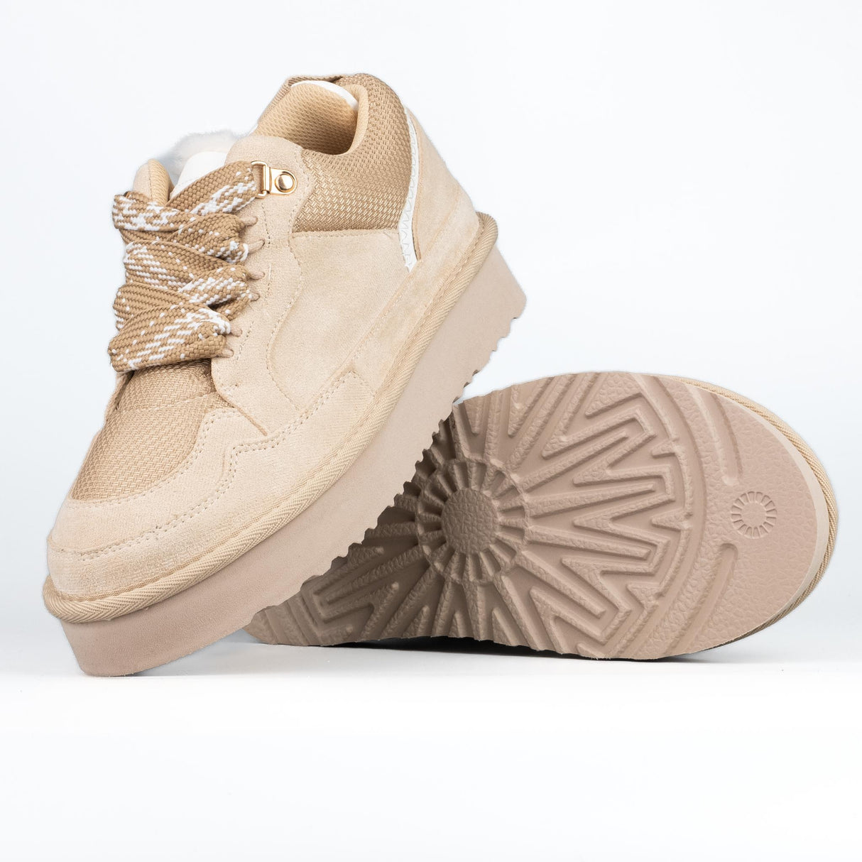 ICON Sneakers Pelliccia Beige IC05330SD