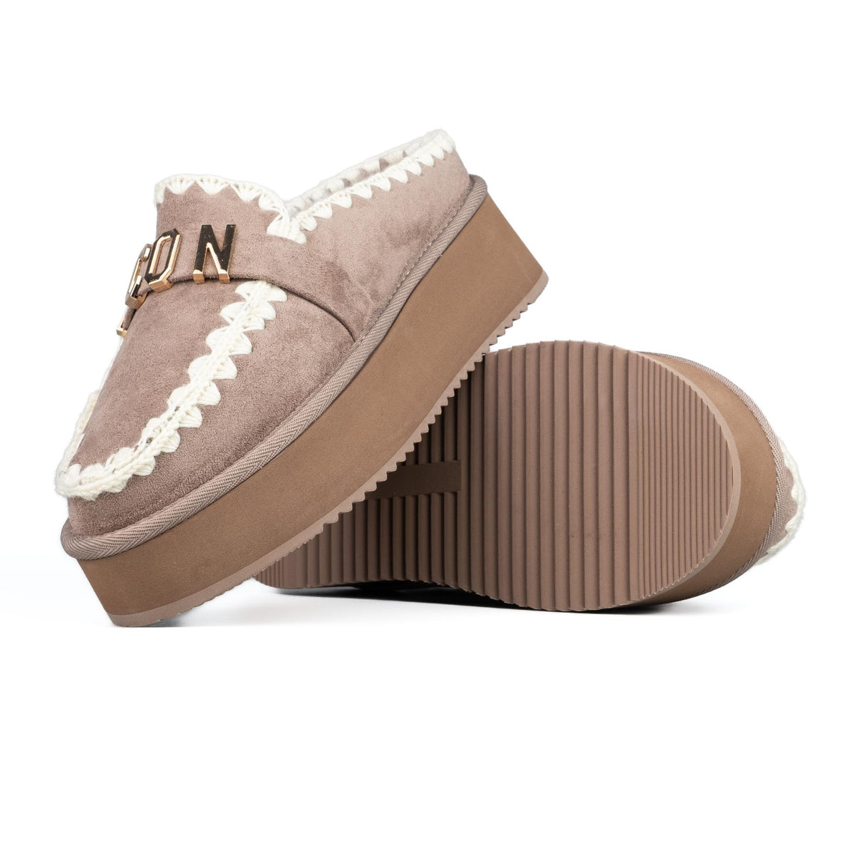 ICON Sabot Pelliccia Tortora IC05264SD