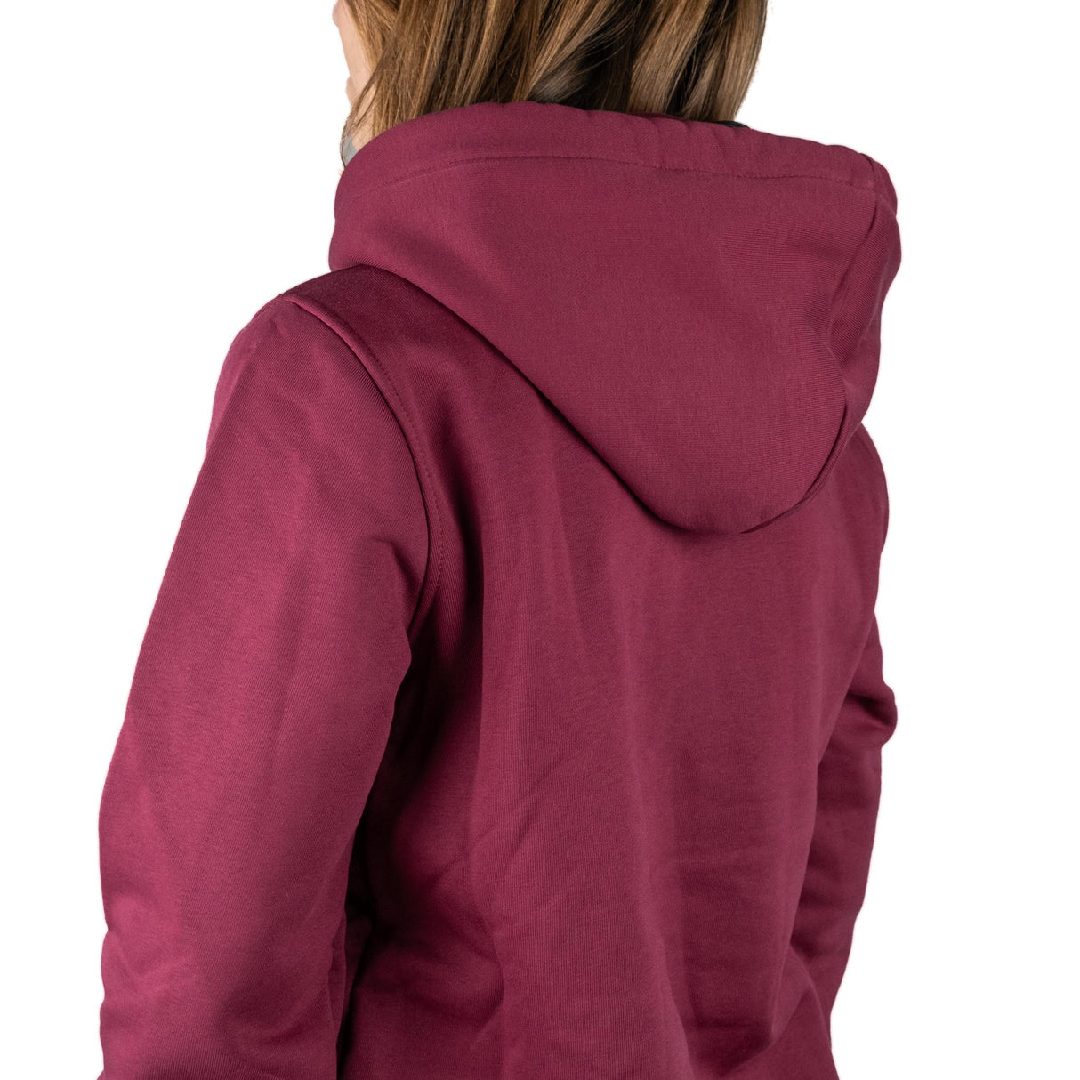 ICON Felpa Cappuccio Bordeaux ICDF2W6F001