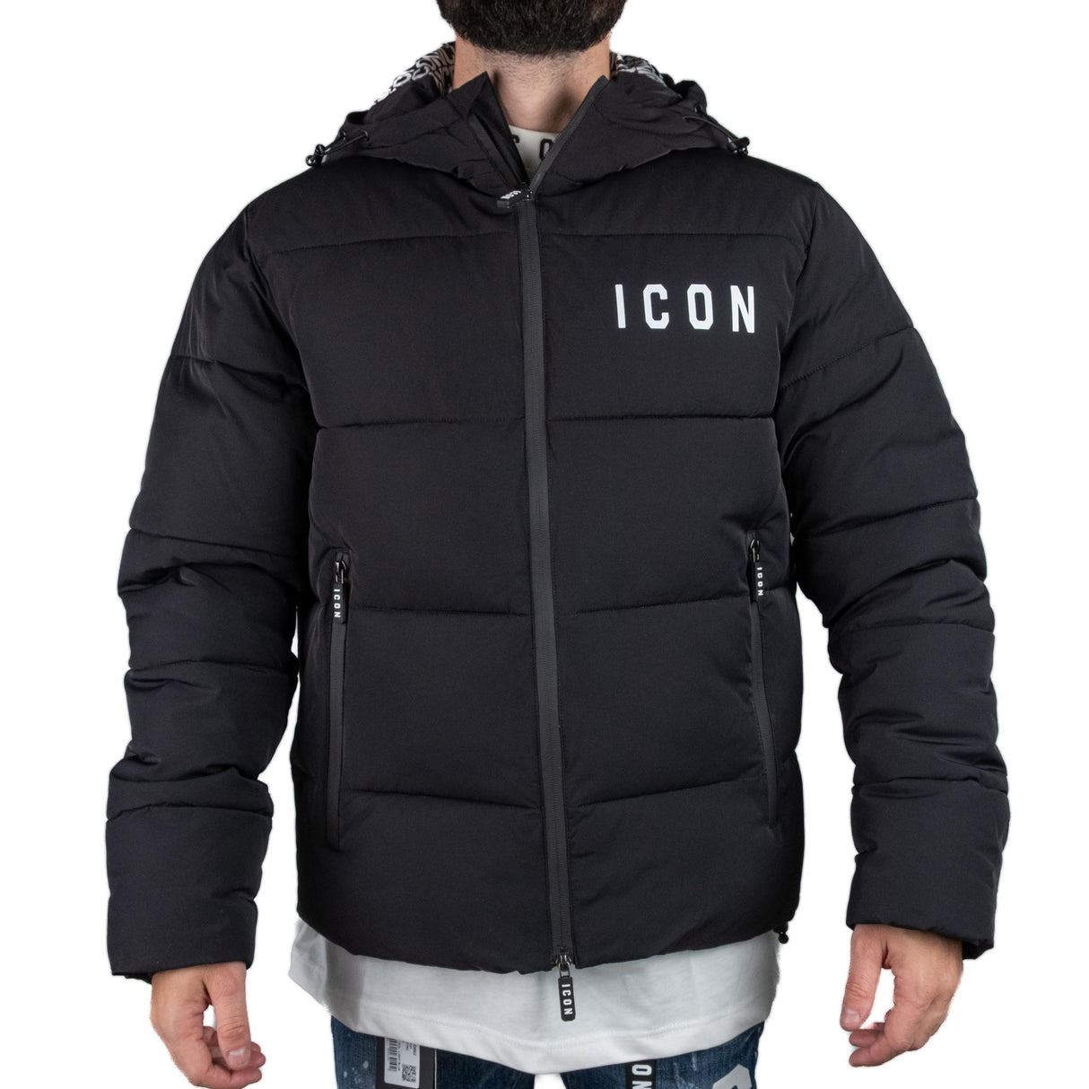 ICON Giubbotto Nero ICUF2W6J008