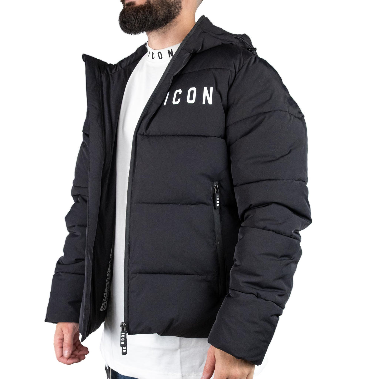 ICON Giubbotto Nero ICUF2W6J008