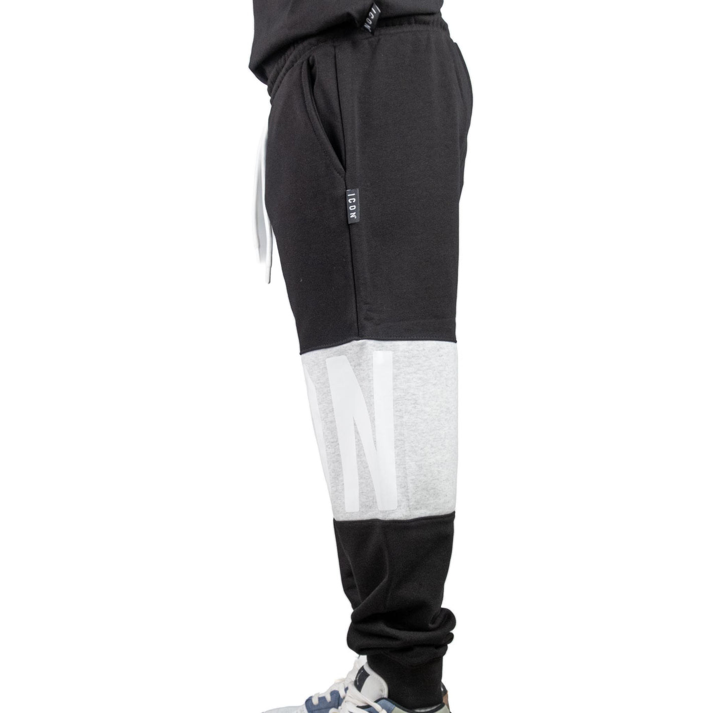ICON Pantalone Nero / Grigio ICUF2W6P004
