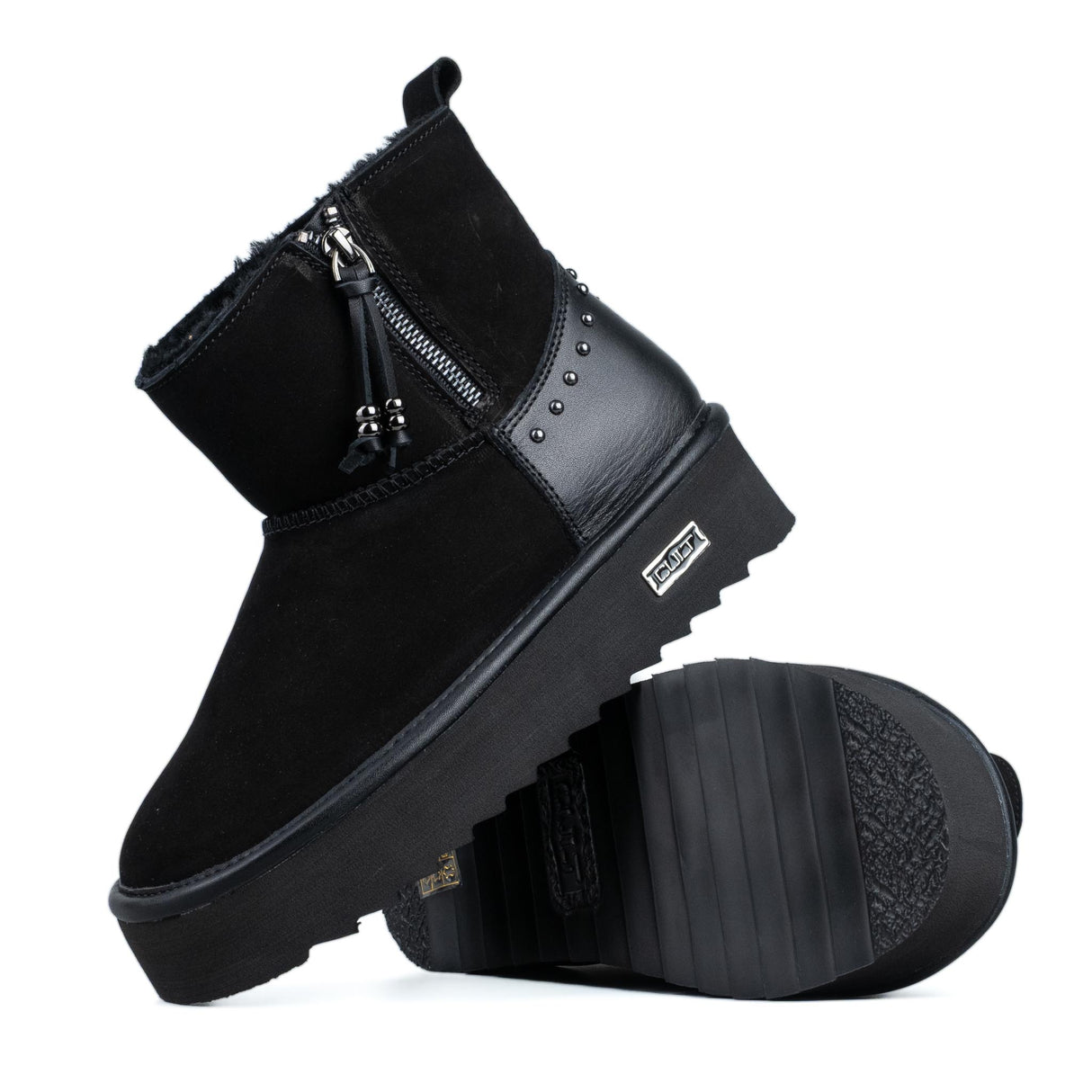 Cult Stivaletto Pelliccia Nero CLW462900