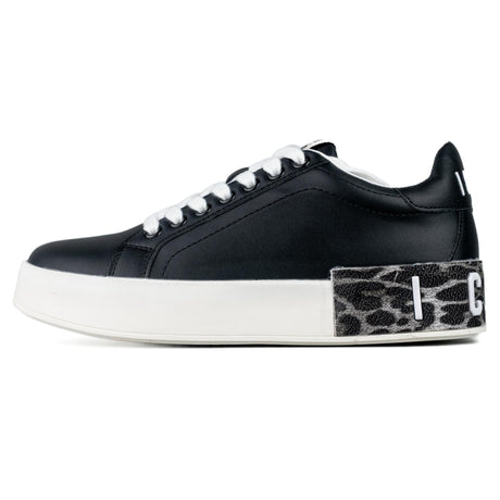 ICON Sneakers Nero / Leopardo IC05204SD
