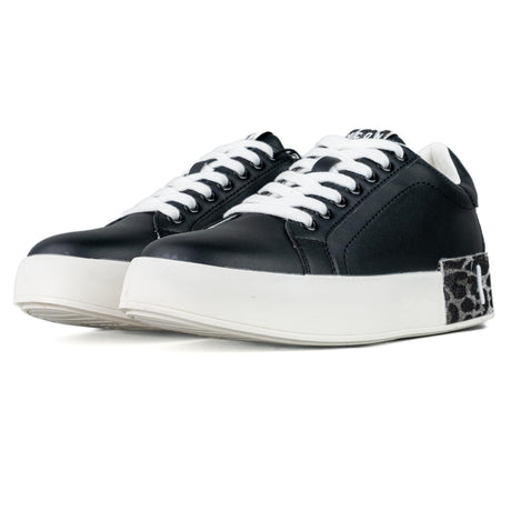 ICON Sneakers Nero / Leopardo IC05204SD
