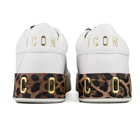 ICON Sneakers Bianco / Leopardo IC05204SD