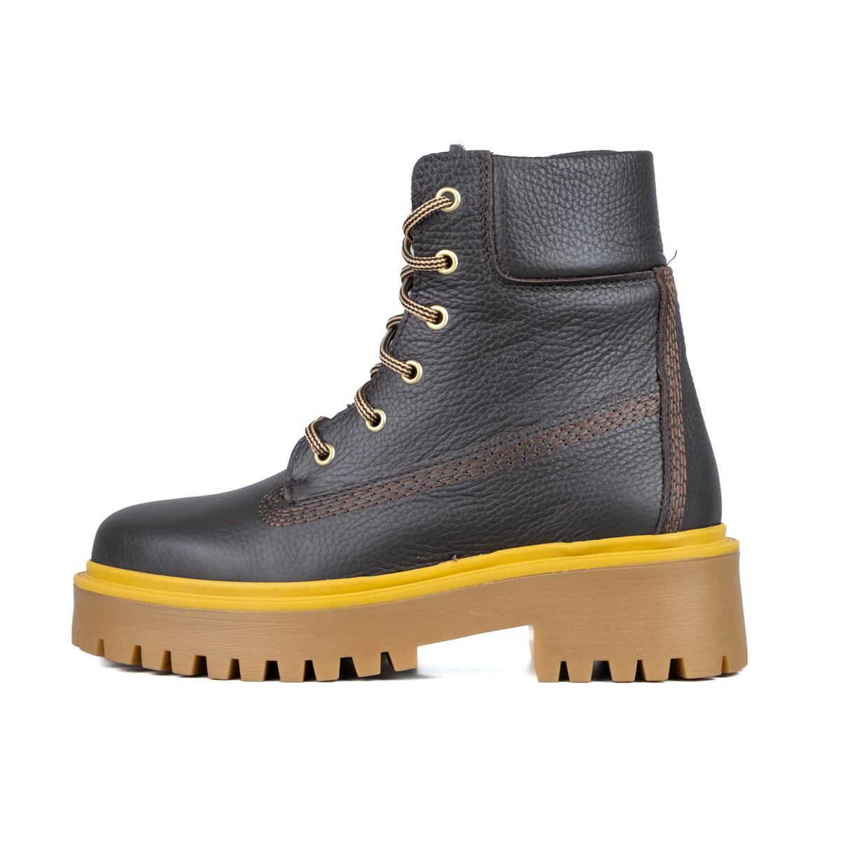 Jammers London Platform Stone Street Dark Brown