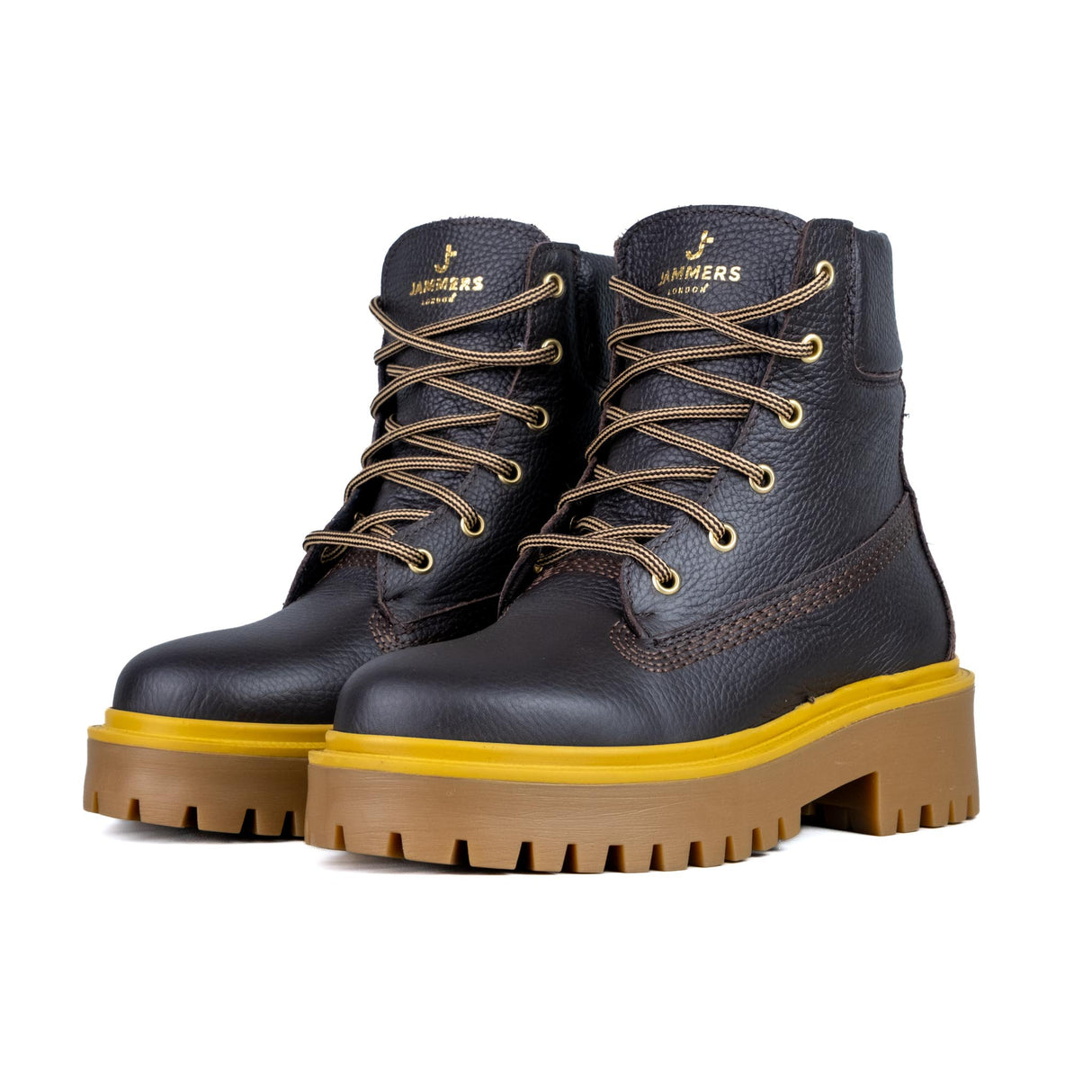 Jammers London Platform Stone Street Dark Brown