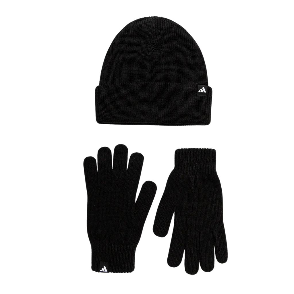 Adidas Set Cappello+Guanti Nero JN9443