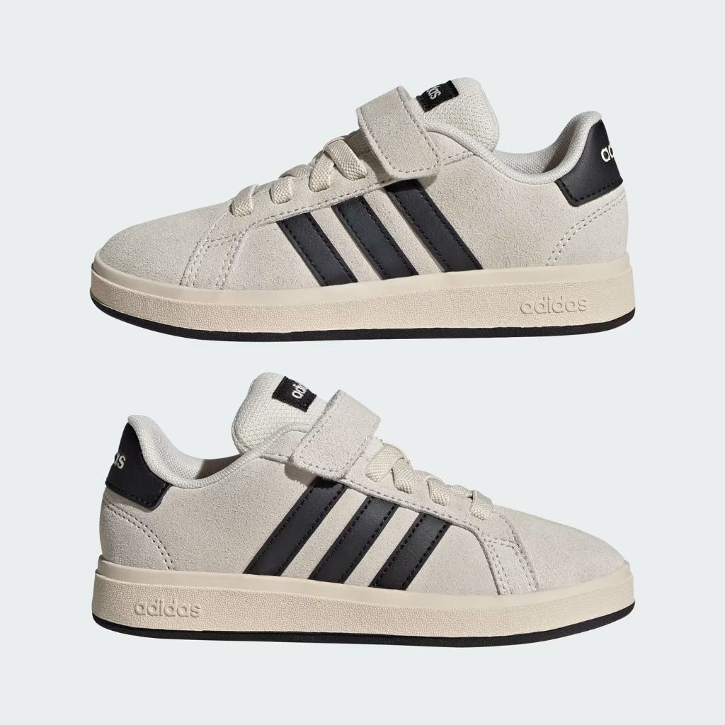 Adidas Grand Court 00s PS White Black Jr5568