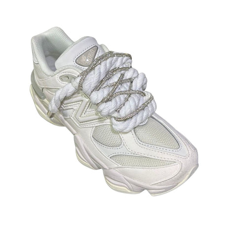 New Balance 9060 Reflection (GS) Corda Bianco e Brillantini GC9060LL