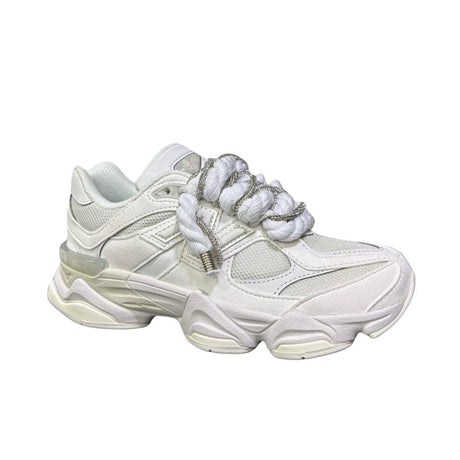 New Balance 9060 Reflection (GS) Corda Bianco e Brillantini GC9060LL