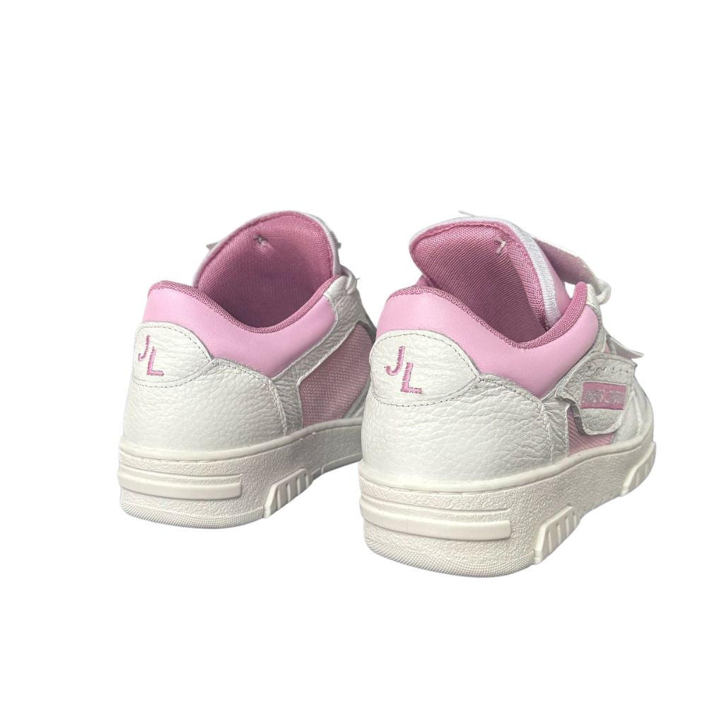 Jammers London Sneakers Cambridge on Bianco/Rosa
