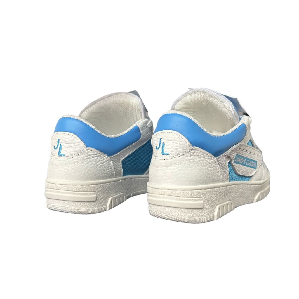 Jammers London Sneakers Cambridge on Bianco/Celeste