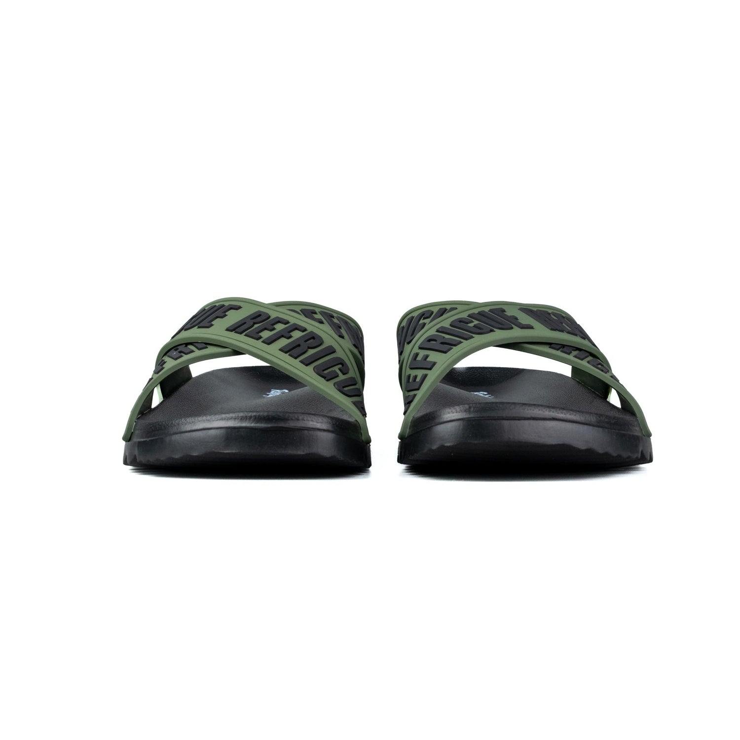 Refrigue Ciabatte Mare Aron Verde Militare