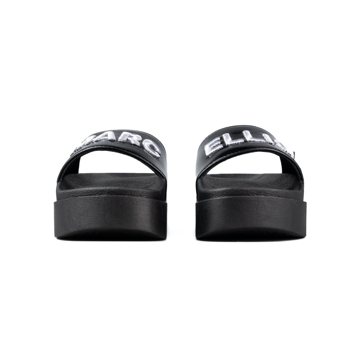 Marc Ellis Lena304 Ciabatte Platform Nero/Argento