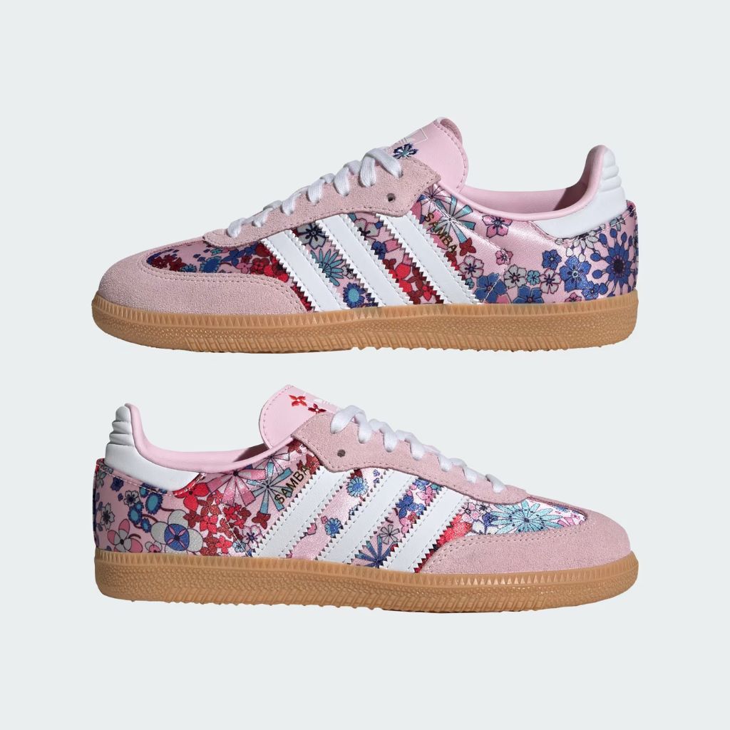 Samba OG Liberty London Clear Pink Floral (GS) JQ2008
