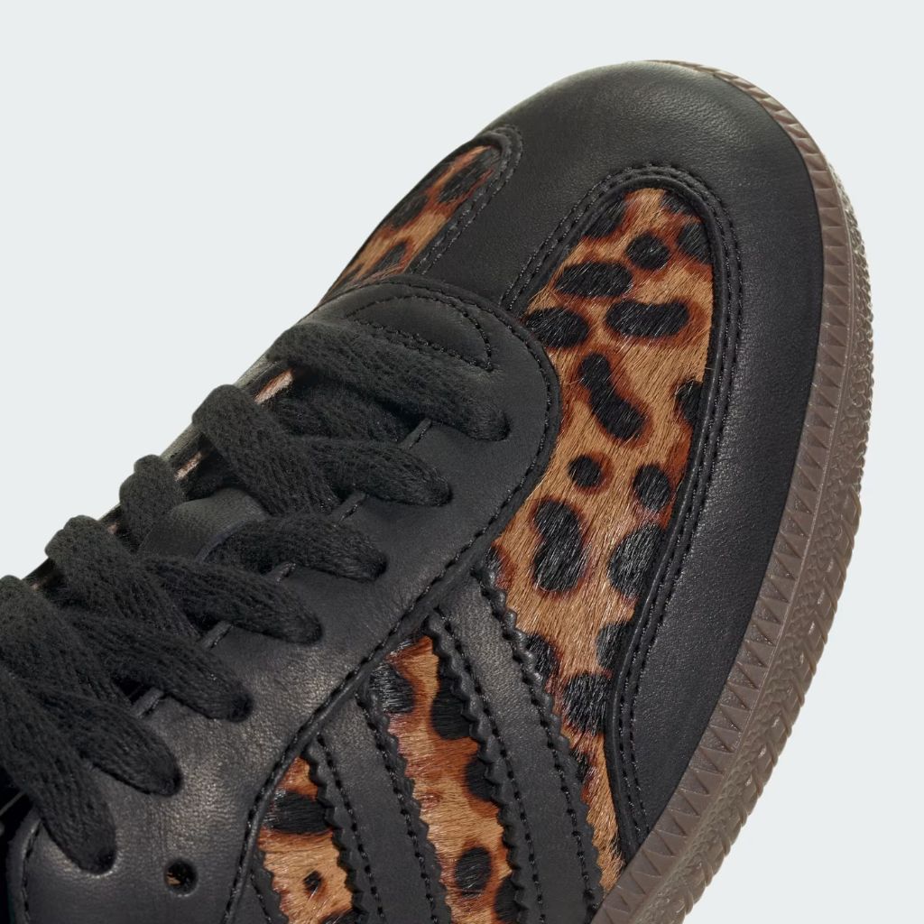 Adidas Samba OG Black Green Leopard JI2735