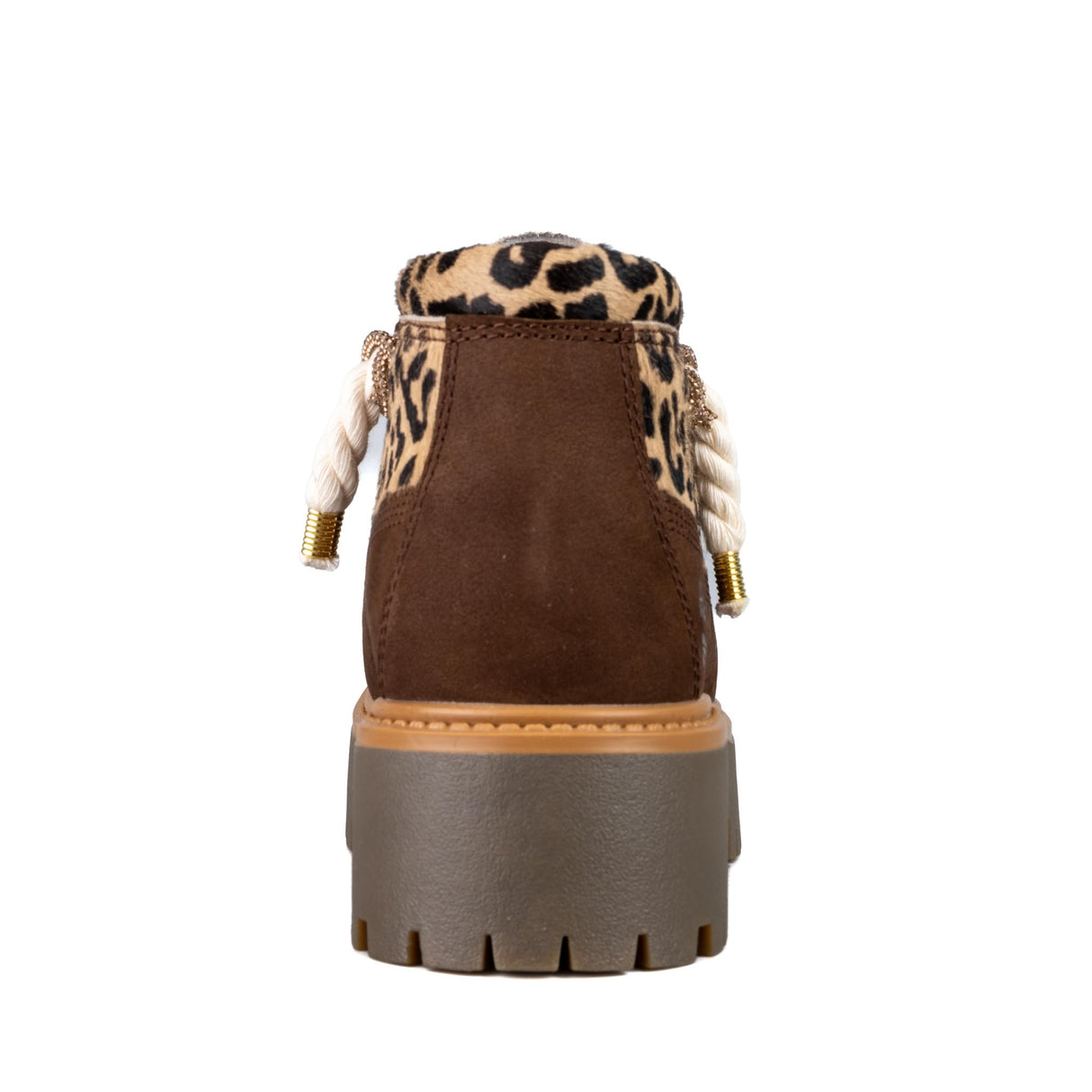 Timberland Stivaletto Platform Stone Street Marrone Corda Beige e Brillantini TB0A43RR EM5