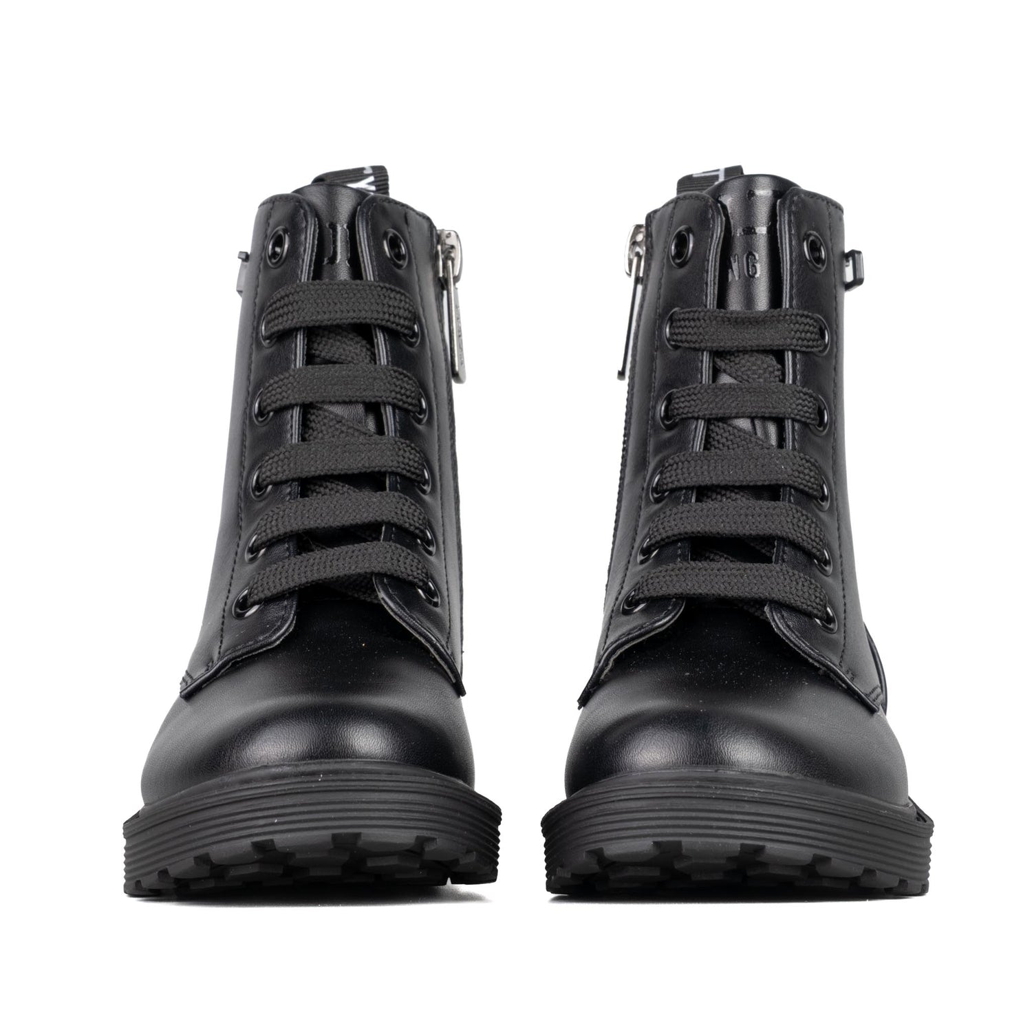 Cult Baby Stivaletto Allacciato Nero T393 (Dal 25 al 35)