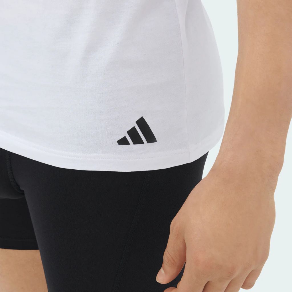 Adidas T-shirt in Conferzione da 3 Bianco JK3995