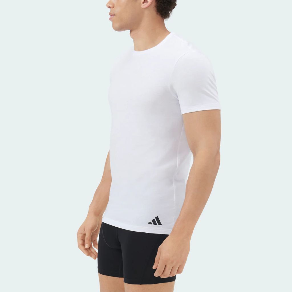 Adidas T-shirt in Conferzione da 3 Bianco JK3995
