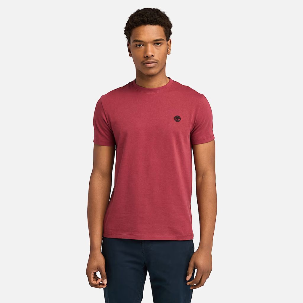 Timberland T-shirt Dustan River Bordeaux TB0A2BPR600