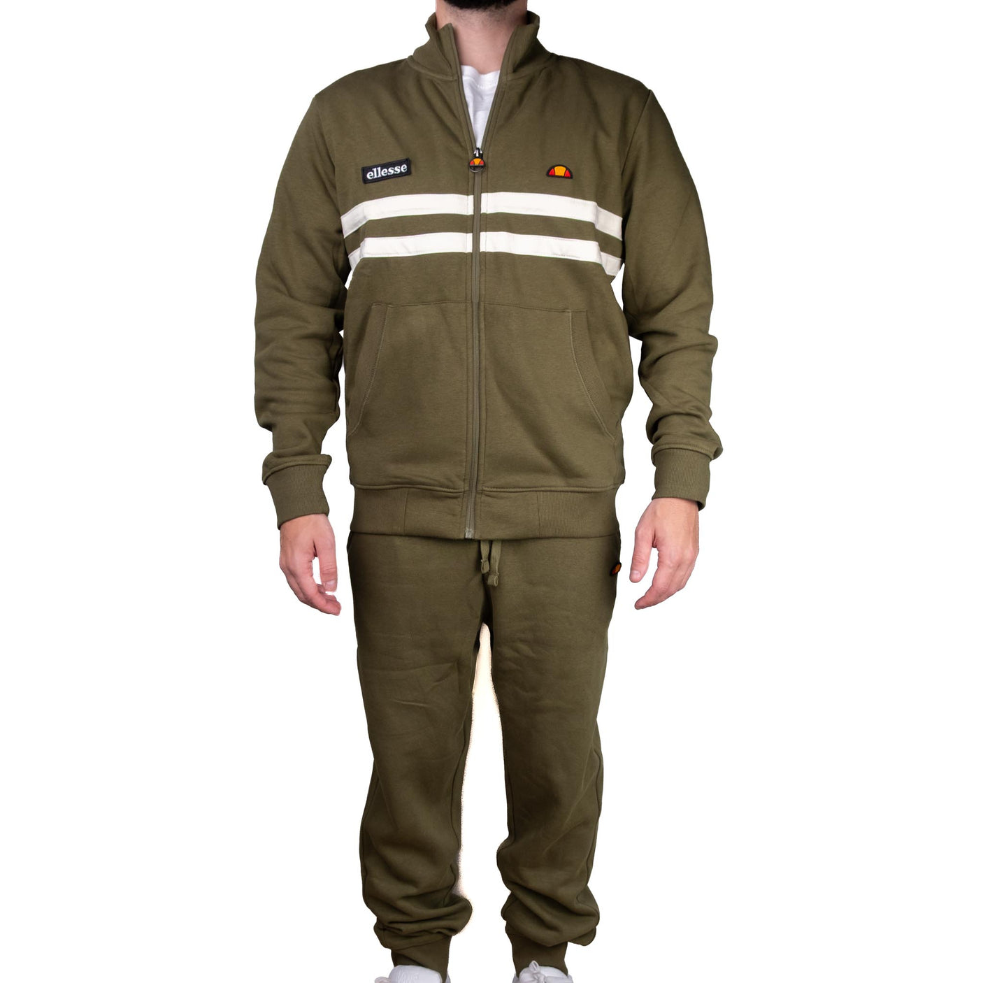 Ellesse Tuta Intera Zip Verde Ehm800w25 784