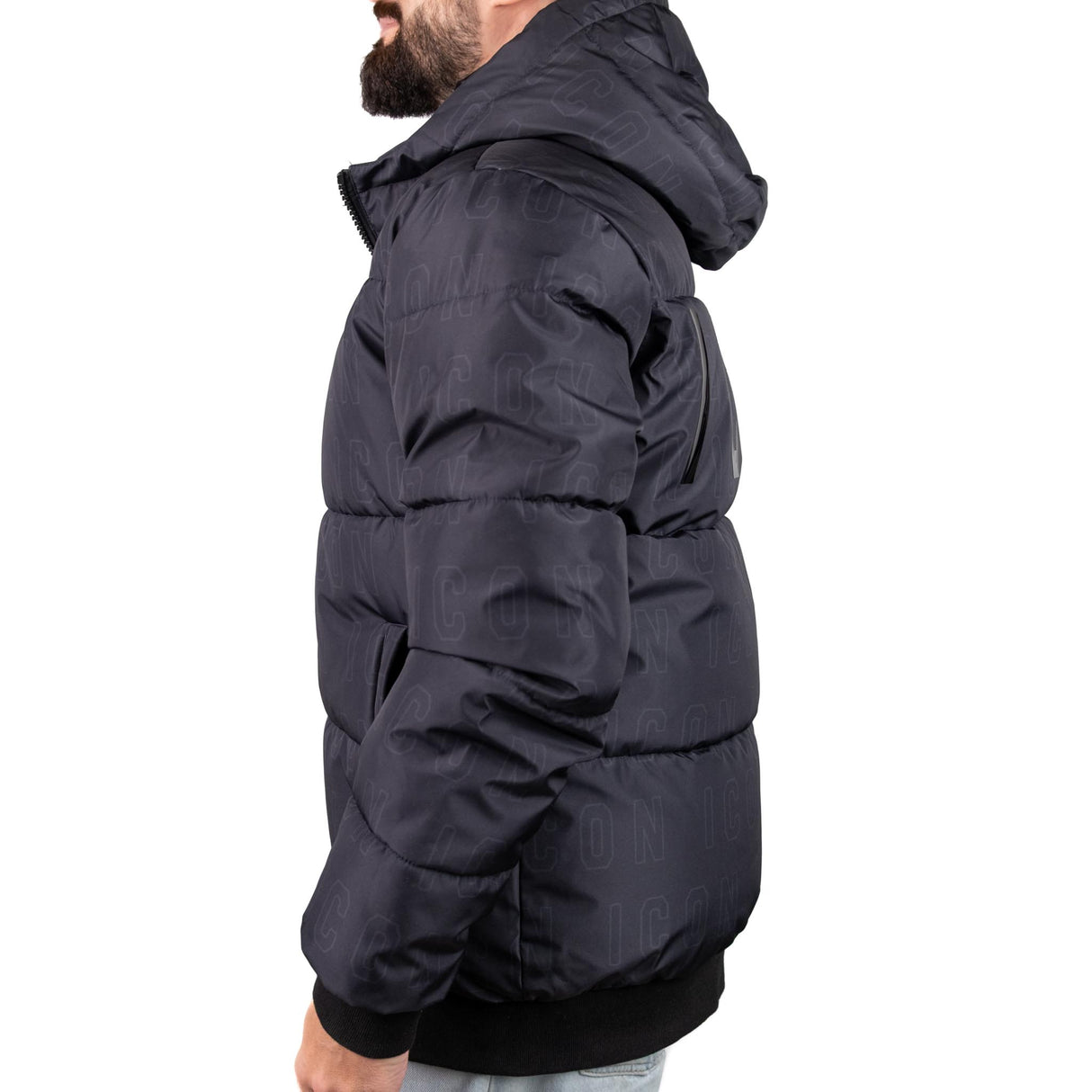 ICON Giubbotto Nero ICUF2W6J001