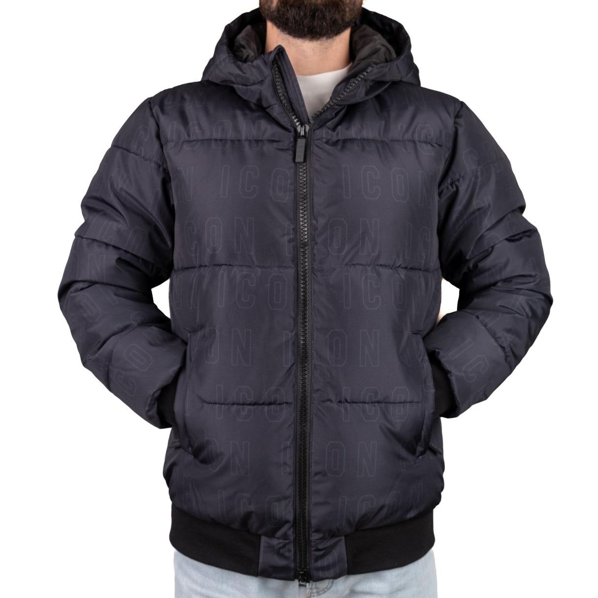 ICON Giubbotto Nero ICUF2W6J001