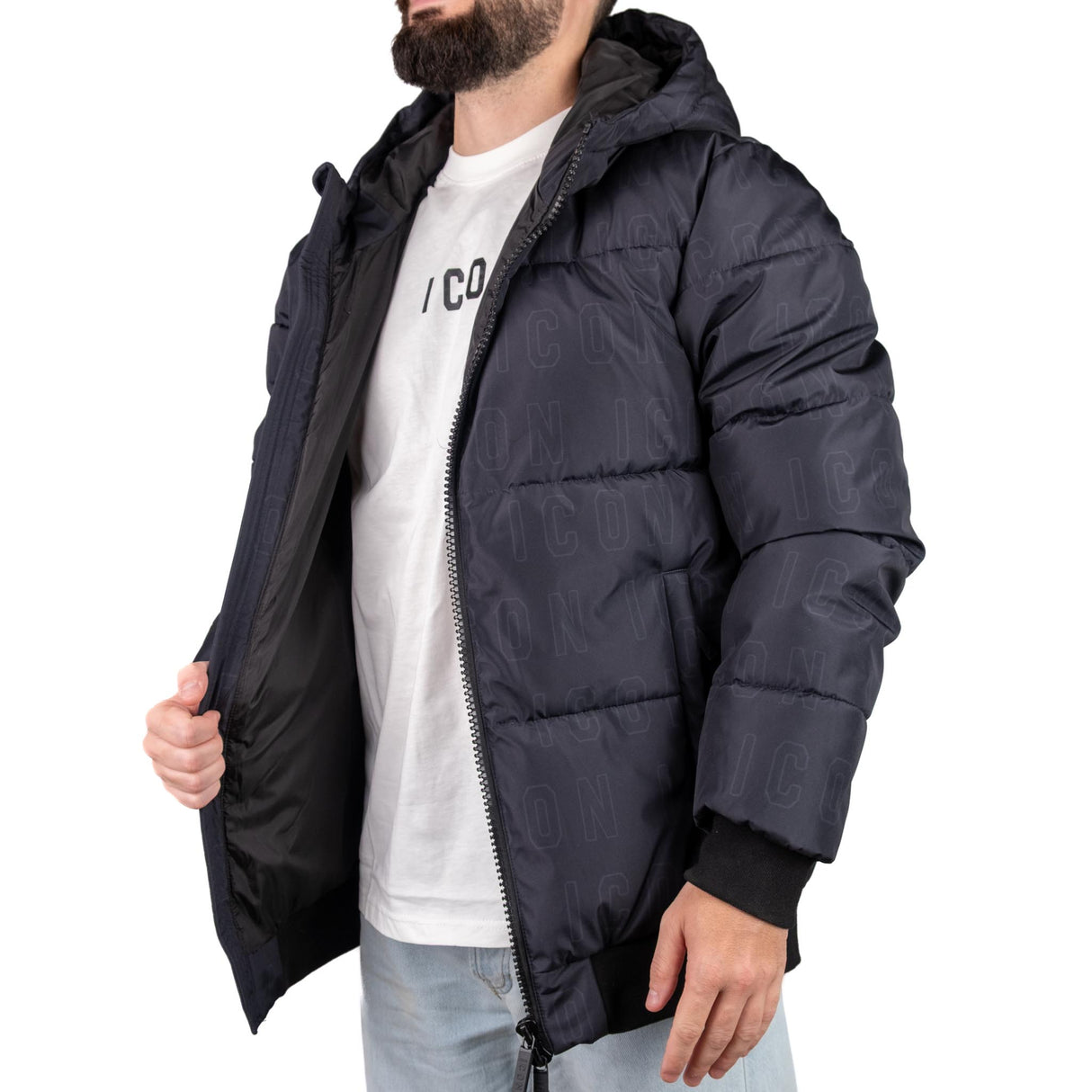 ICON Giubbotto Nero ICUF2W6J001