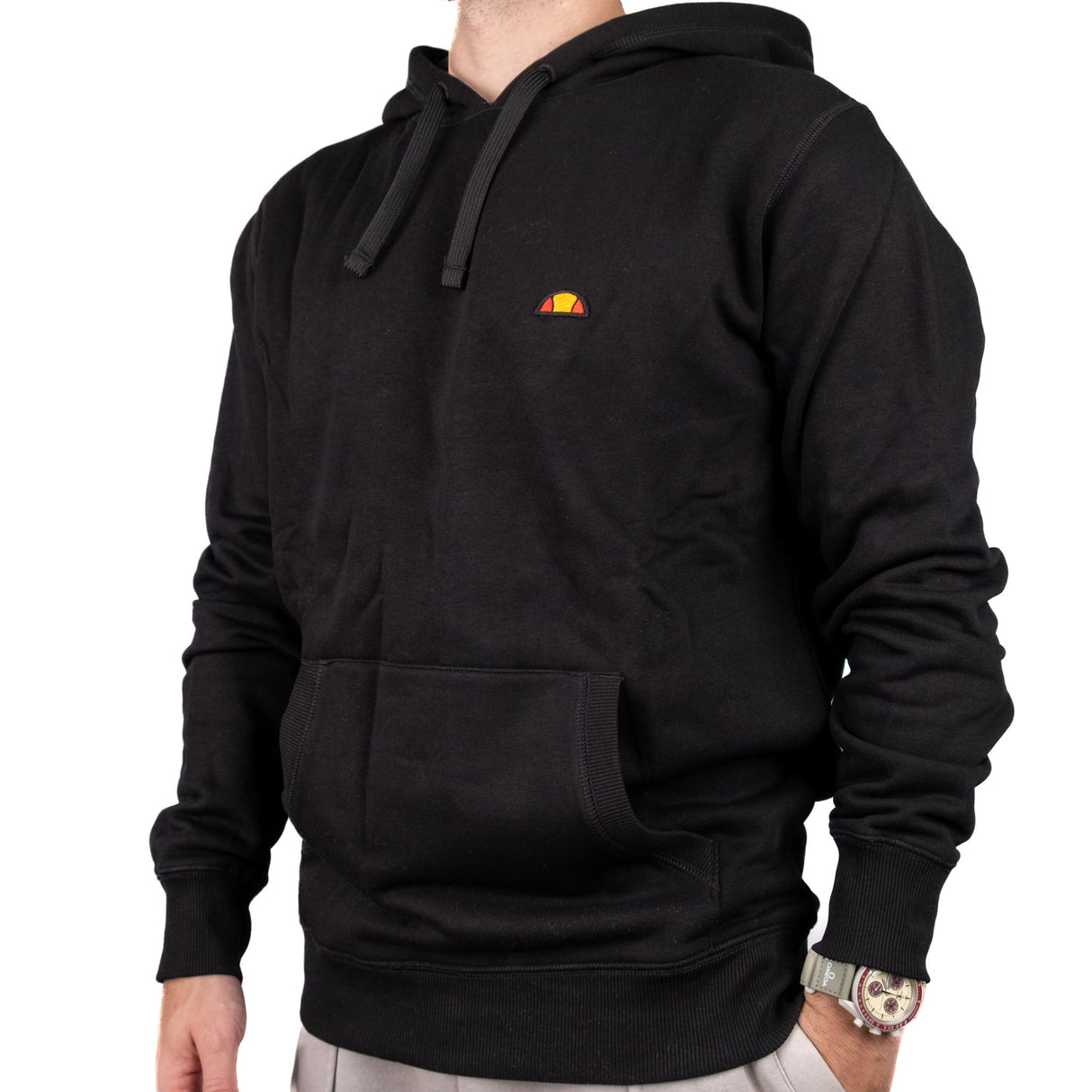 Ellesse Felpa Con Cappuccio Nero Ehm250w25 050