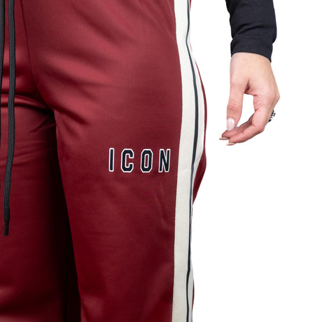 ICON Pantalone Banda Bordeaux ICDF2W6P004