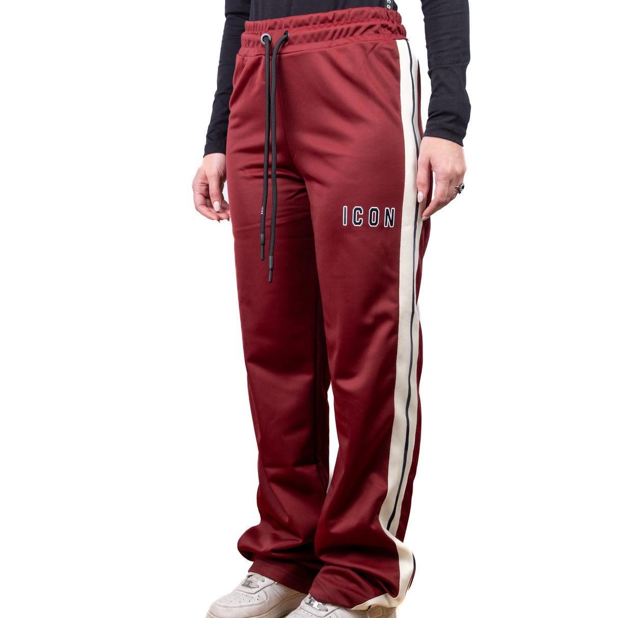 ICON Pantalone Banda Bordeaux ICDF2W6P004
