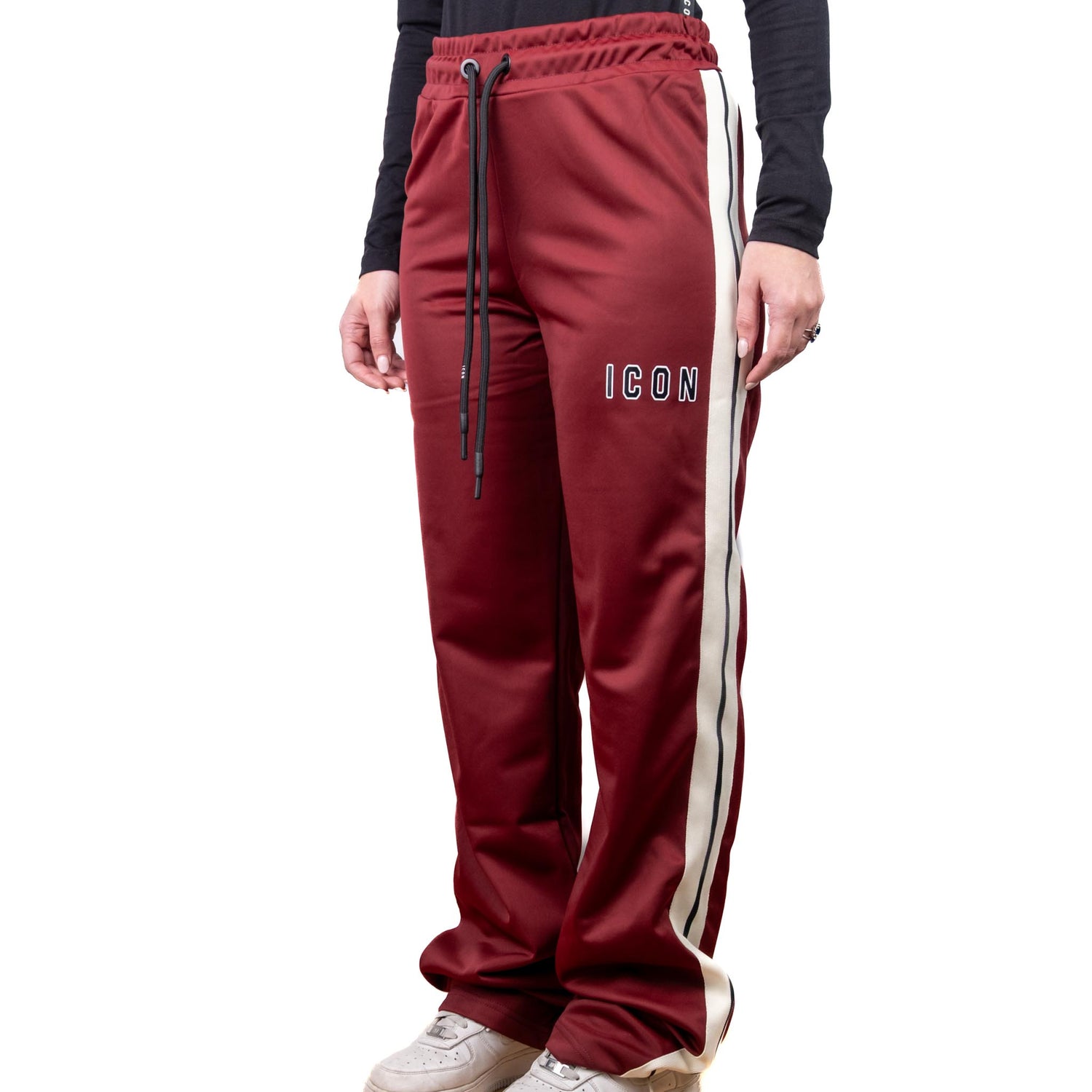 ICON Pantalone Banda Bordeaux ICDF2W6P004