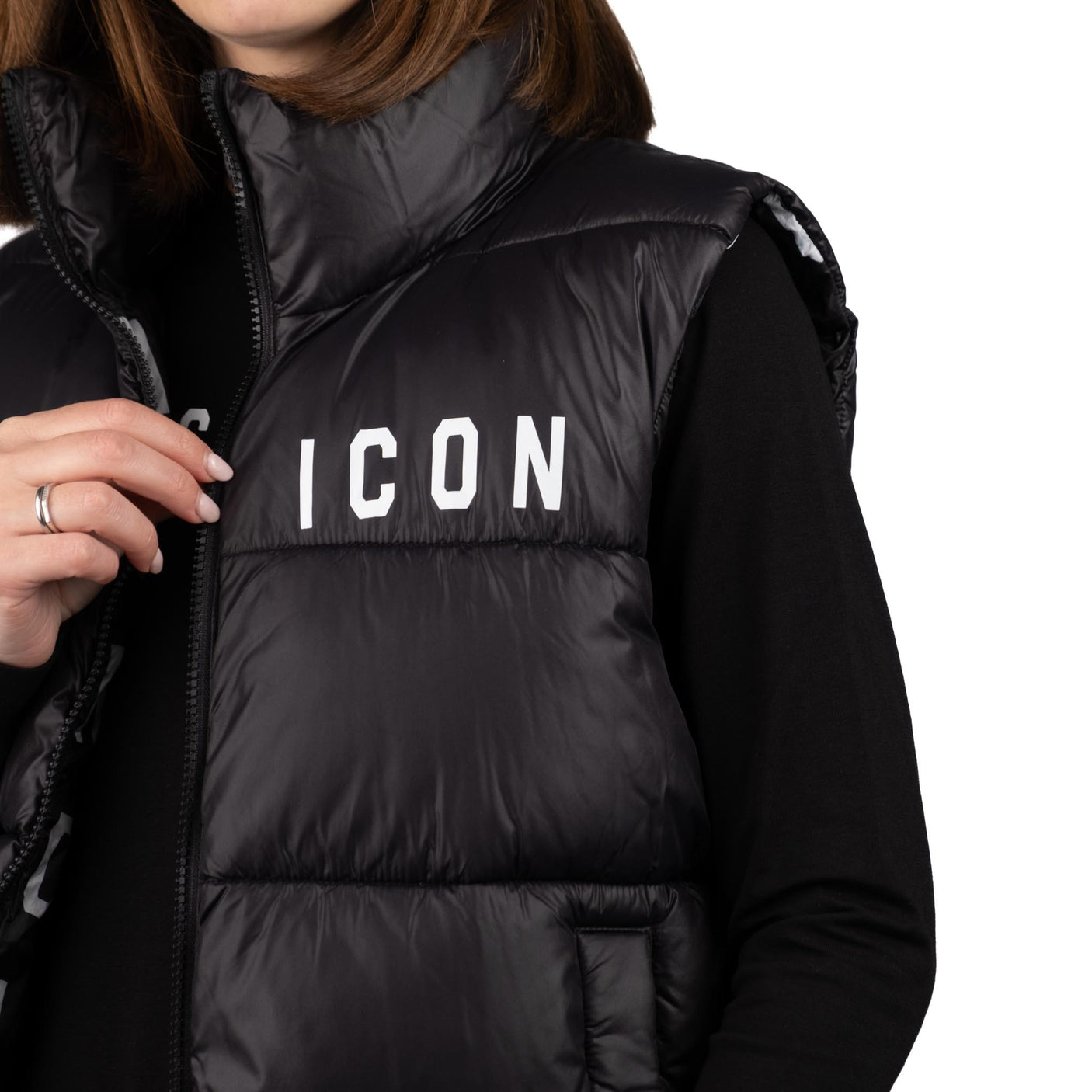 ICON Gilet Nero ICDF2W6J001