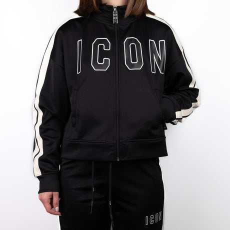ICON Felpa Zip Nero ICDF2W6F016