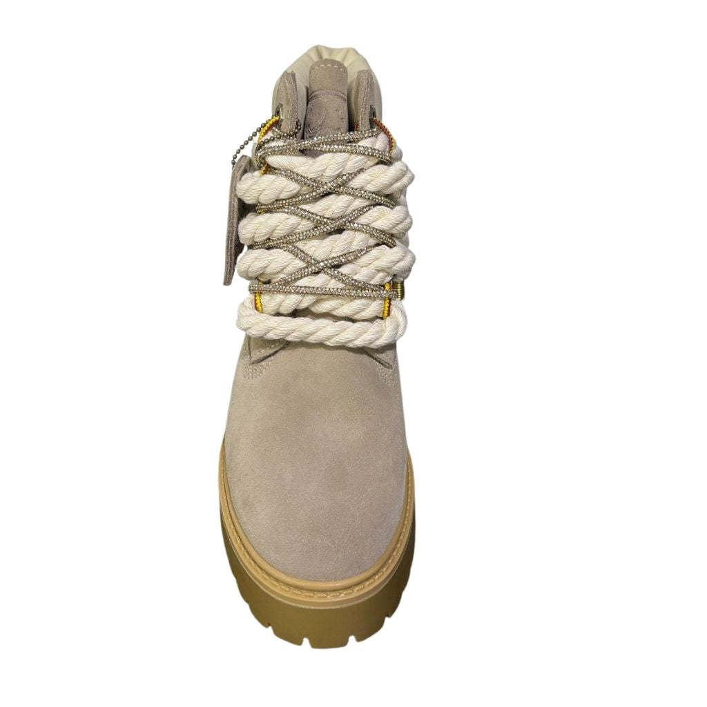 Timberland Stivaletto Platform Stone Street Sand Corda e Brillantini TB0A2H3C ET5