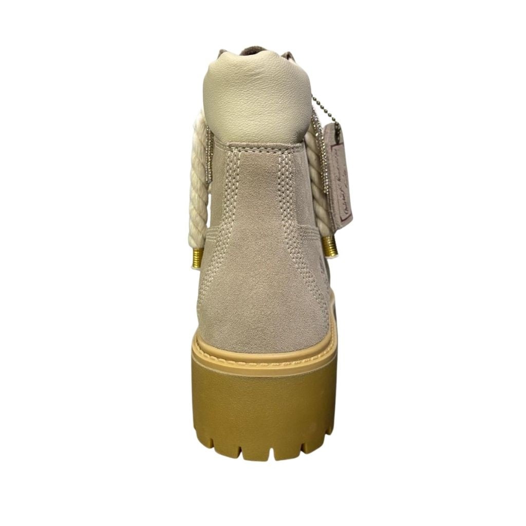 Timberland Stivaletto Platform Stone Street Sand Corda e Brillantini TB0A2H3C ET5