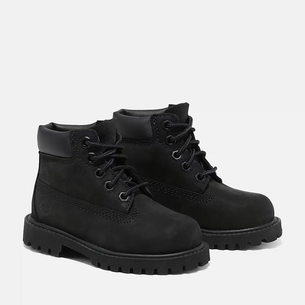 Timberland Stivaletti Stringati Kids Nero TB112807 001