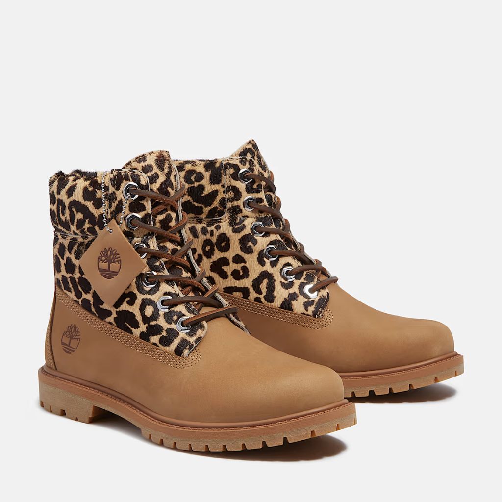 Timberland Stivaletto Premium Beige/Leopardo TB0A5M5N EN3
