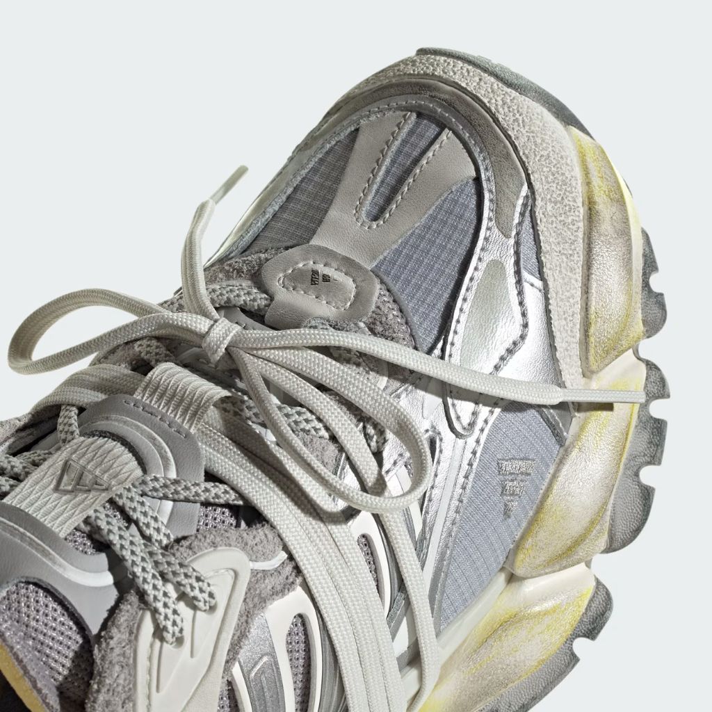 Adidas XLG Runner Deluxe Grey Metallic Silver JR9631