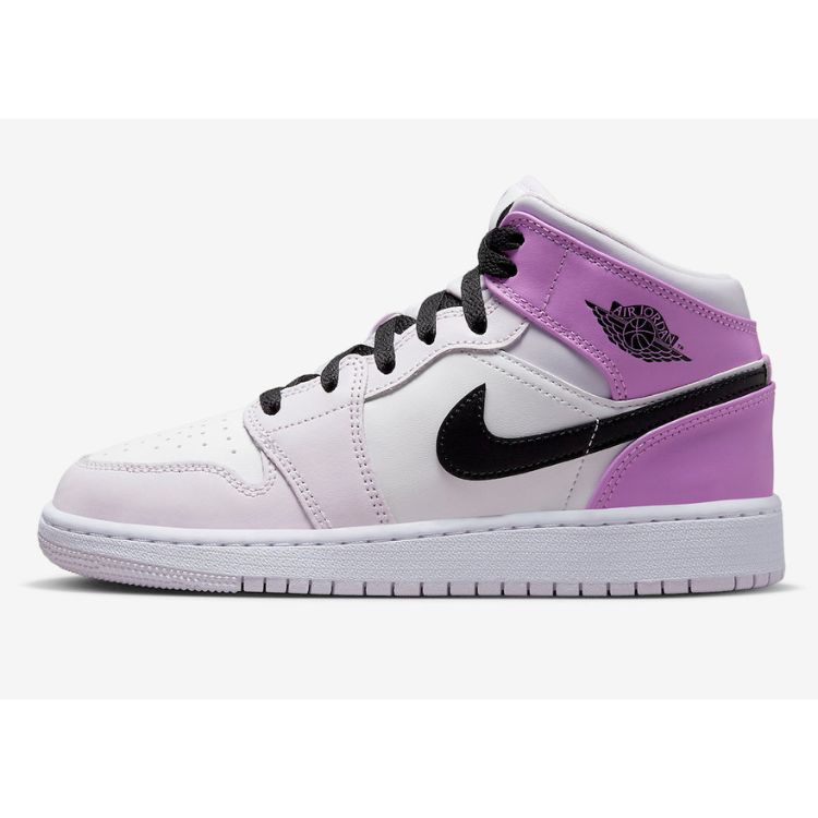 Jordan 1 Mid Barely Grape (GS) Dq8423 501
